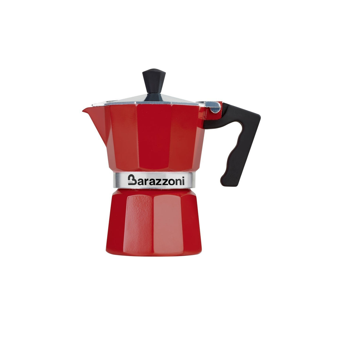Caffettiera Alluminio - rossa