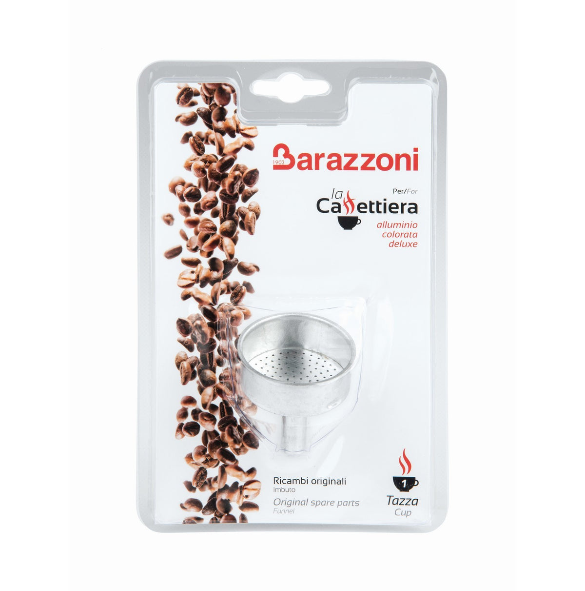 Imbuto caffettiera alluminio