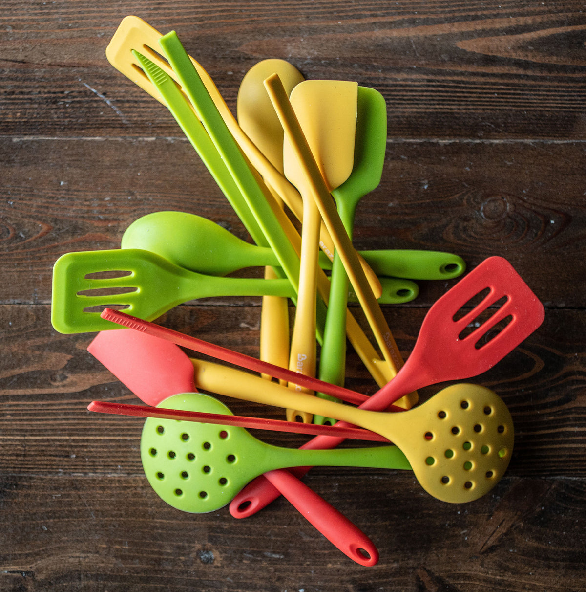 Silicone spoon - red