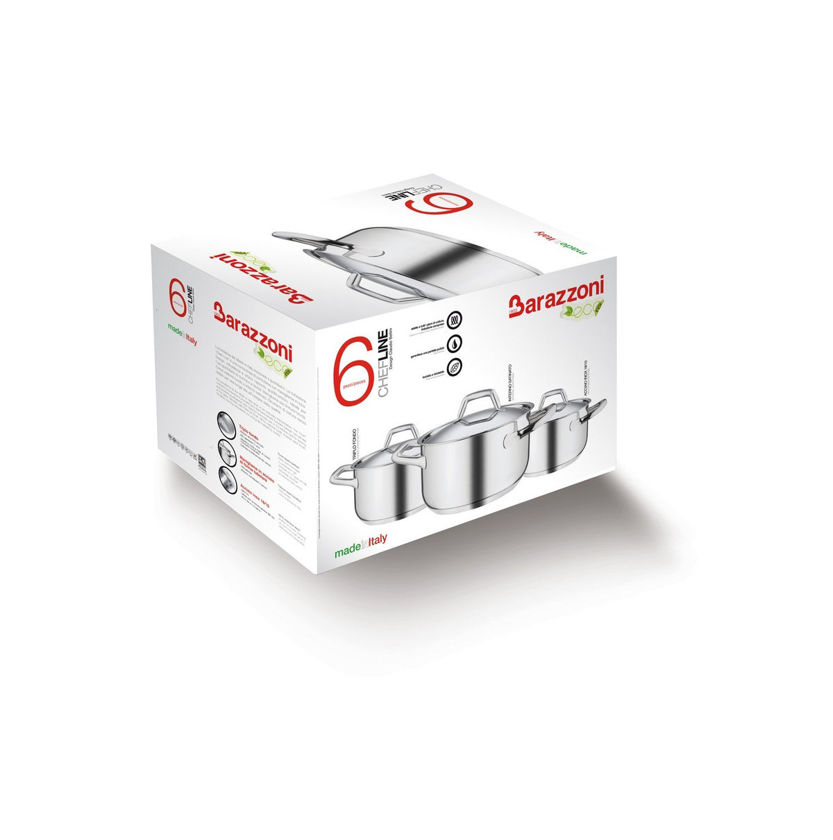 Set/Batteria 6 pezzi