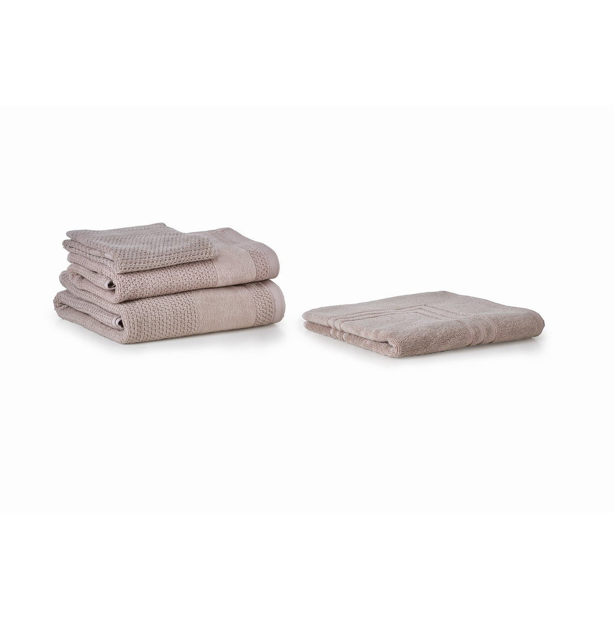 Doppio Ritorto - asciugamano ospite beige